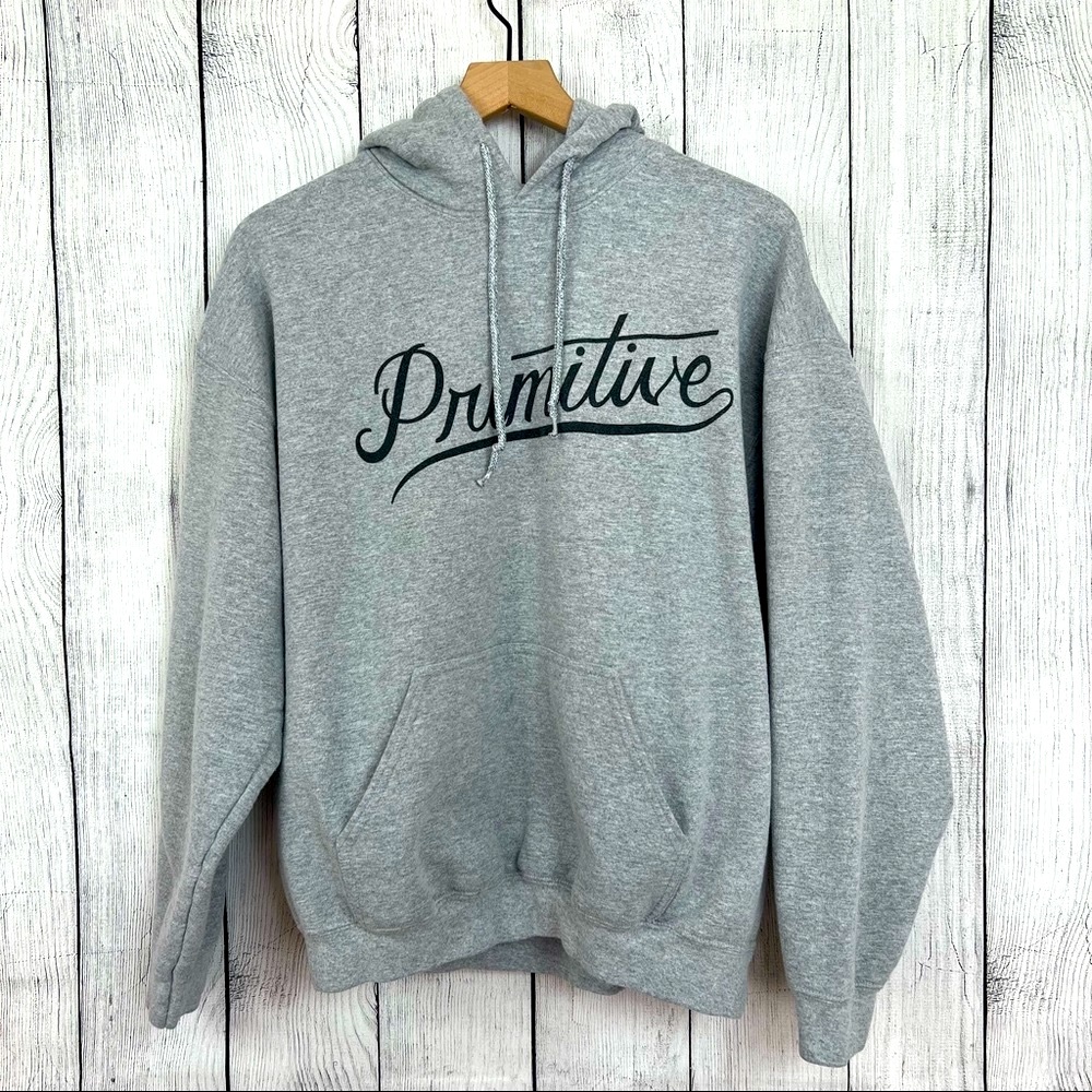Primitive Mens Large Gray Hoodie